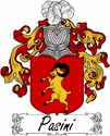 Pasini Family Coat of Arms - Italian