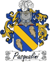 Pasqualini Family Coat of Arms - Italian