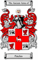 Patchin Code of Arms English Family Shield