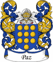 Paz Family Code of Arms - Crest