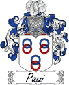 Pazzi Family Coat of Arms - Italian