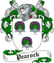 Peacock Coat of Arms