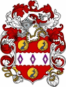 Peacock Family Shield - Coat of Arms - English / Welsh