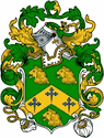 Peak Family Shield - Coat of Arms - English / Welsh