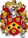 Pearle Family Shield - Coat of Arms - English / Welsh