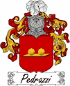 Pedrazzi Family Coat of Arms - Italian