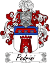 Pedrini Family Coat of Arms - Italian