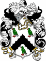 Peebles Family Shield - Coat of Arms - English / Welsh