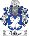 Pellicani Family Coat of Arms - Italian