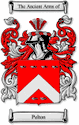 Pelton Code of Arms English Family Shield