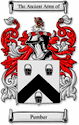 Pember Code of Arms English Family Shield