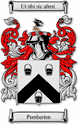 Pemberton Code of Arms English Family Shield