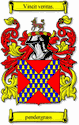 Pendergrass Family Shield Ireland Coat of Arms