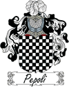 Pepoli Family Coat of Arms - Italian