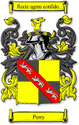 Perry Code of Arms English Family Shield