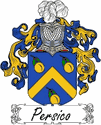 Persico Family Coat of Arms - Italian