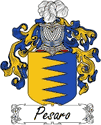 Pesaro Family Coat of Arms - Italian