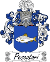 Pescatori Family Coat of Arms - Italian