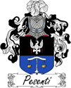 Pesenti Family Coat of Arms - Italian