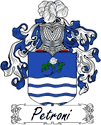 Petroni Family Coat of Arms - Italian