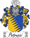 Petrucci Family Coat of Arms - Italian