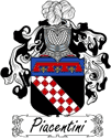 Piacentini Family Coat of Arms - Italian