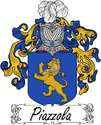 Piazzola Family Coat of Arms - Italian