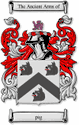 Pig Code of Arms English Family Shield