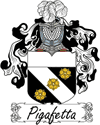 Pigafetta Family Coat of Arms - Italian