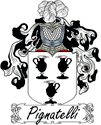 Pignatelli Family Coat of Arms - Italian