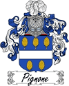 Pignone Family Coat of Arms - Italian