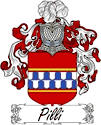 Pilli Family Coat of Arms - Italian