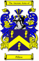 Pillow Code of Arms English Family Shield