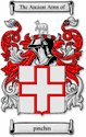 Pinchin Code of Arms English Family Shield