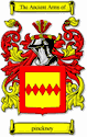 Pinckney Code of Arms English Family Shield