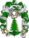 Pine Family Shield - Coat of Arms - English / Welsh