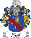 Pinoli Family Coat of Arms - Italian