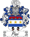 Pizzi Family Coat of Arms - Italian