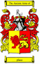 Place Code of Arms English Family Shield