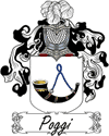 Poggi Family Coat of Arms - Italian