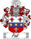 Poli Family Coat of Arms - Italian