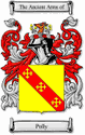 Polly Code of Arms English Family Shield