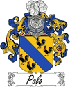 Polo Family Coat of Arms - Italian