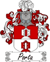 Porta Family Coat of Arms - Italian