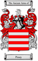 Posey Code of Arms English Family Shield