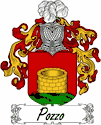 Pozzo Family Coat of Arms - Italian