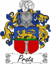 Prata Family Coat of Arms - Italian