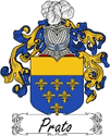 Prato Family Coat of Arms - Italian