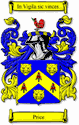 Price Family Shield Ireland Coat of Arms