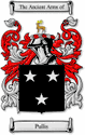 Pullis Code of Arms English Family Shield